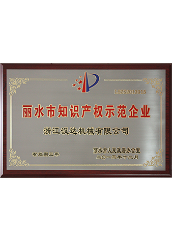 丽水市知识产权示范企业